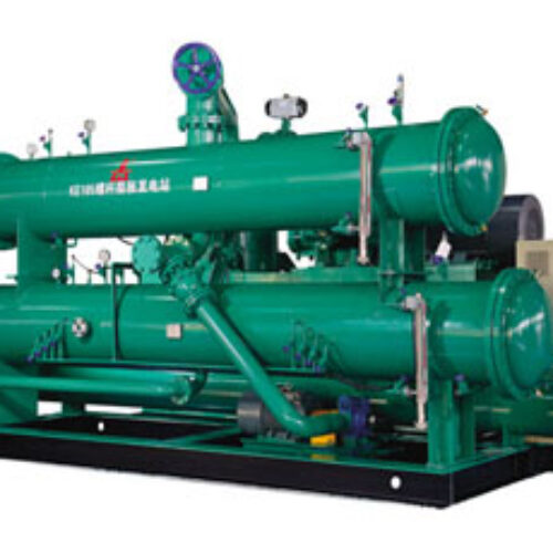 有机朗肯循环螺杆膨胀发电站